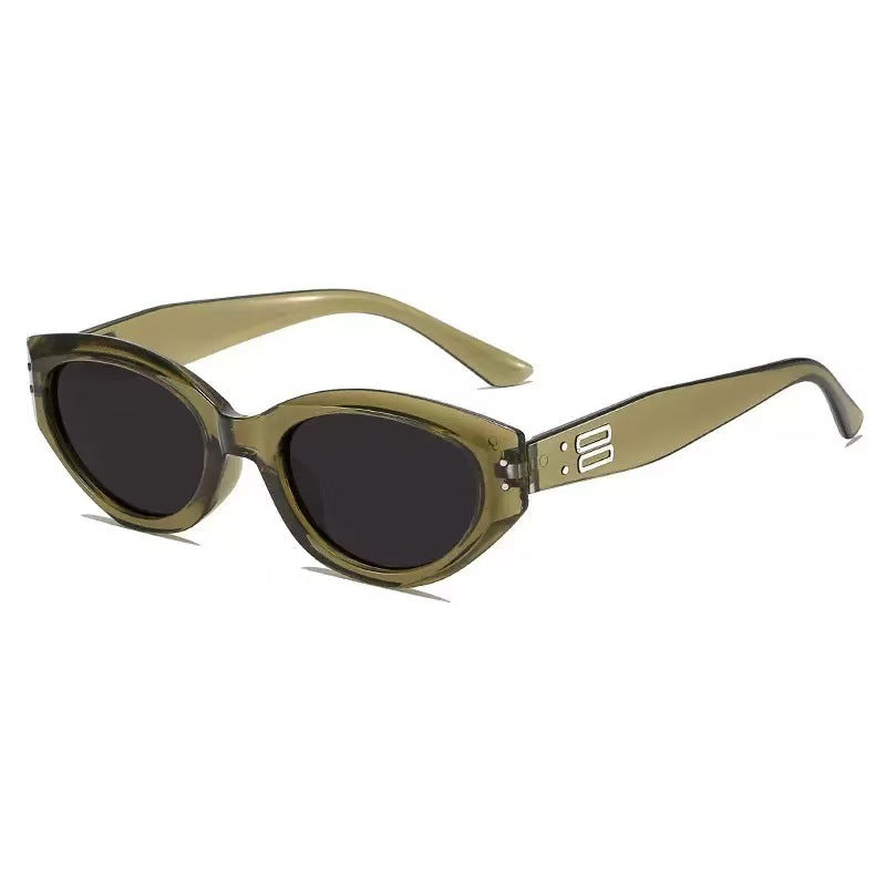 Retro Cat-Eye Sunglasses Womens Sun Protection Sunglasses