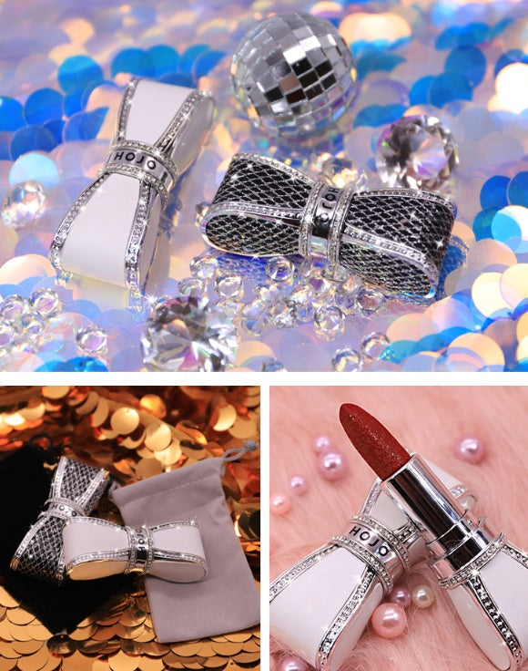 Diamond Bow Carved Lipstick