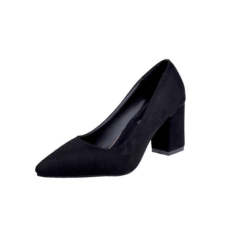 High heels shallow mouth