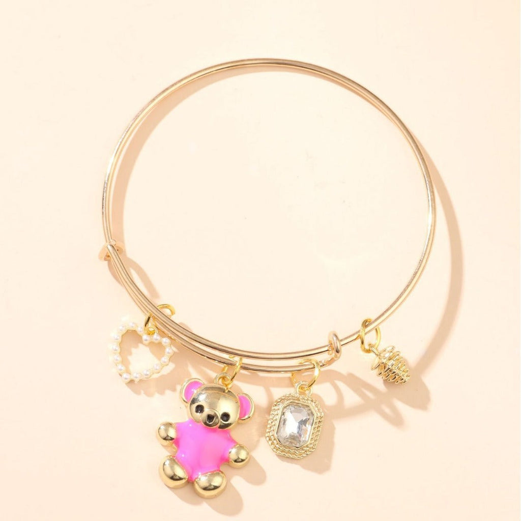 Colorful Polymer Clay Adjustable Womens Bracelet