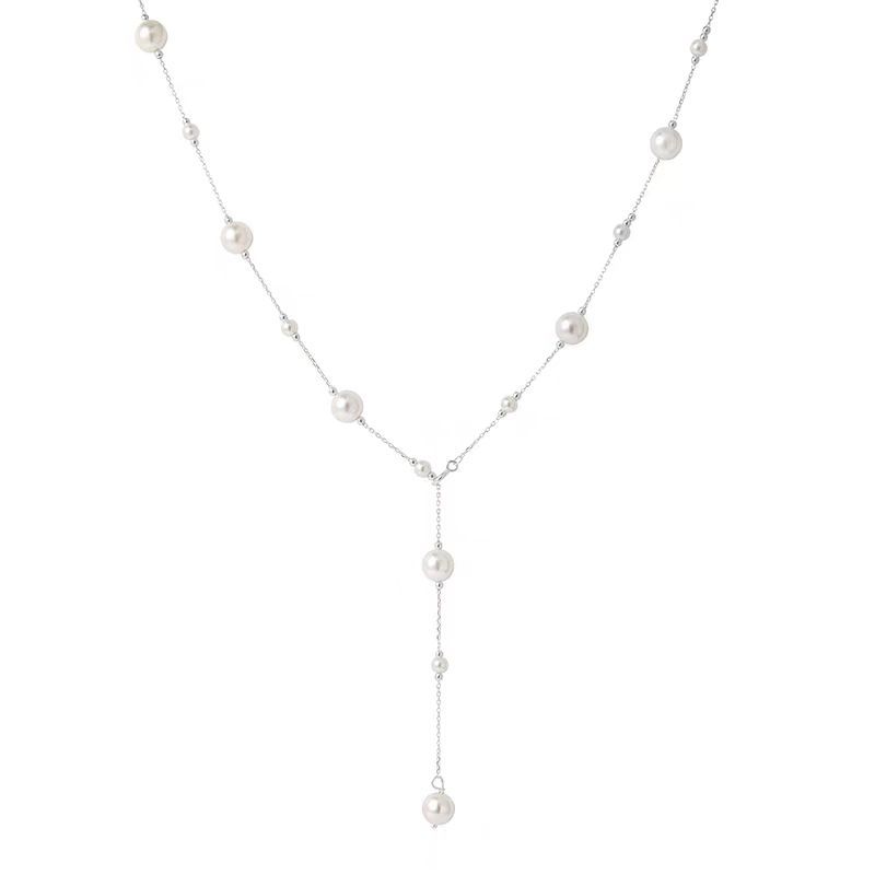 Sophisticated, Versatile, Minimalist, And Stylish Long Pearl Necklace
