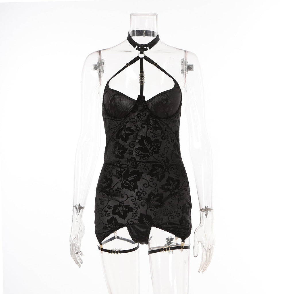 Lace Halter Spaghetti Straps Body-shaping Corsets Women