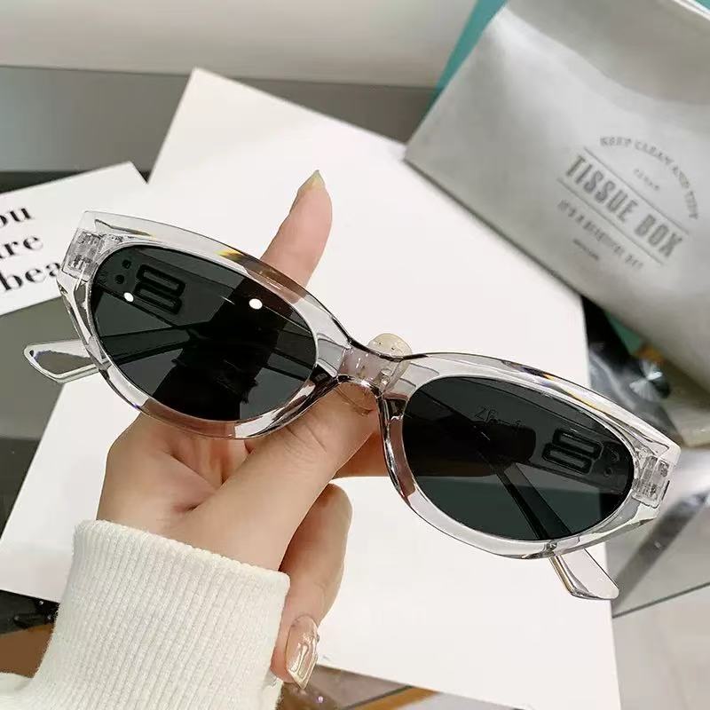 Retro Cat-Eye Sunglasses Womens Sun Protection Sunglasses