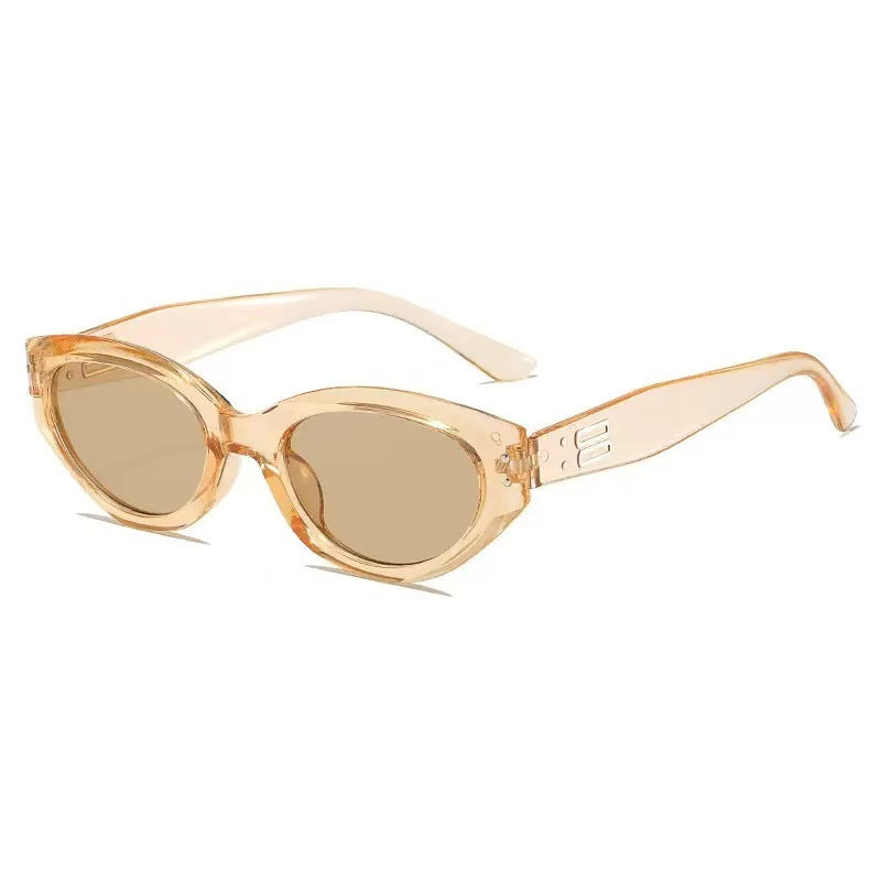 Retro Cat-Eye Sunglasses Womens Sun Protection Sunglasses