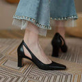 New Stylish Chunky-heel Womens Shoes For Commuting