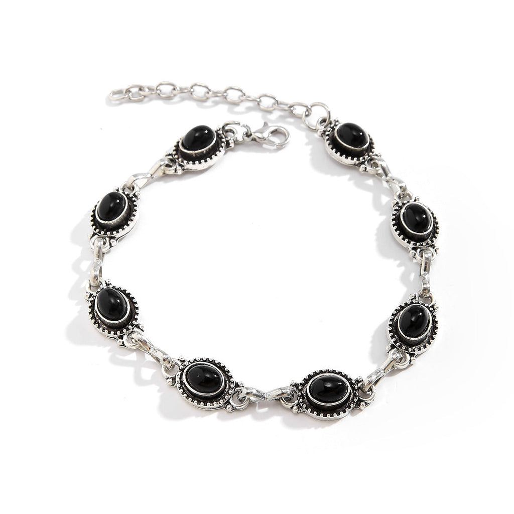 Simple All-match Retro National Style Anklets Fashion Metal